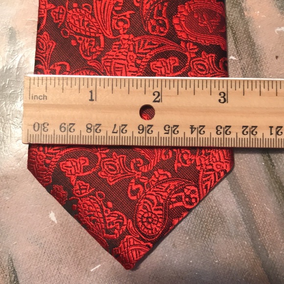 Silk paisley Tie - Picture 11 of 11